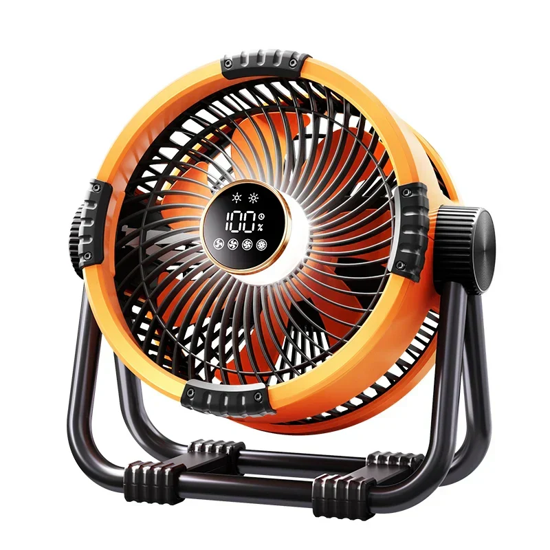 Skanto Campingventilator mit 20 000mAh Akku, LED-Licht & Fernbedienung - WindMate | Skanto