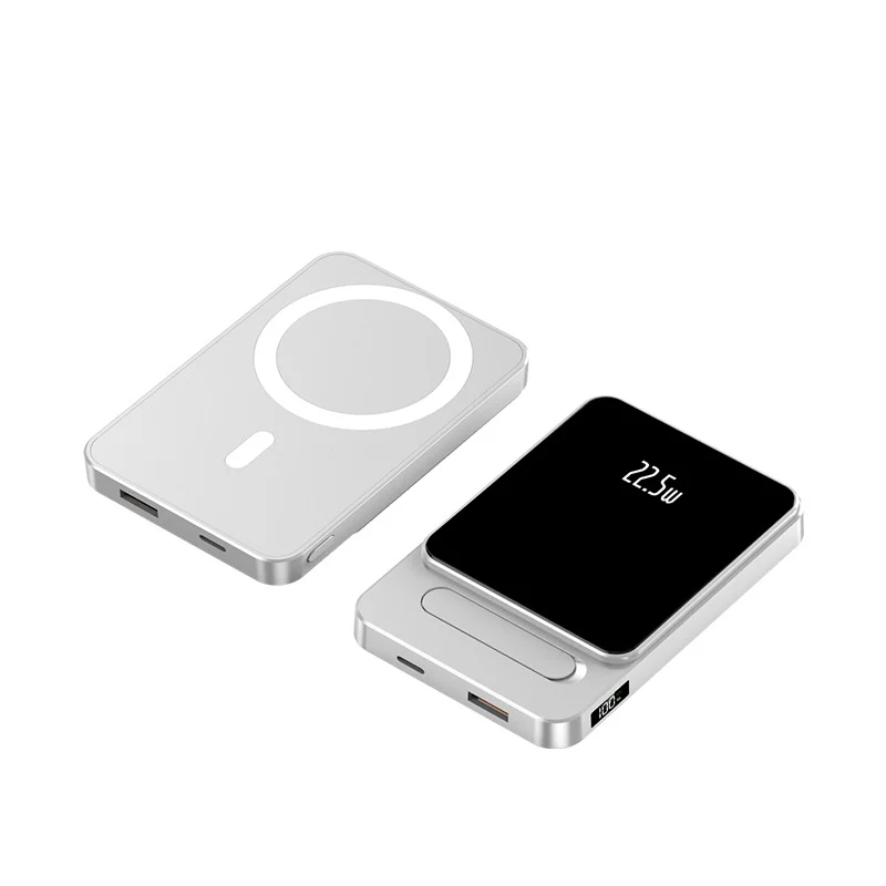 Powerbank mit kabelloser Ladefunktion von Skanto