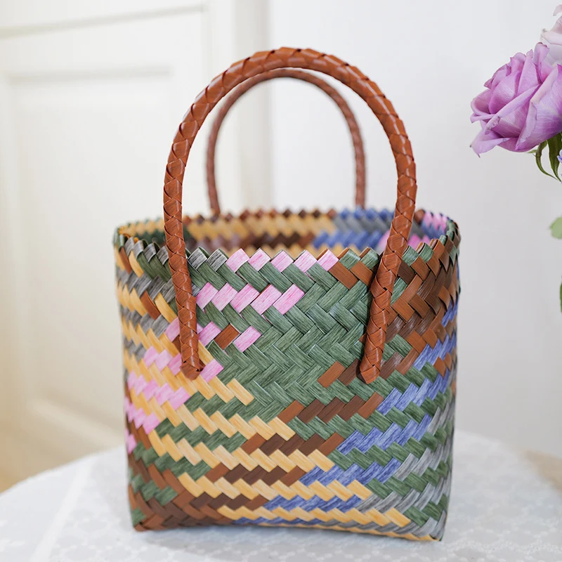Handgewebte Strandtasche Skanto
