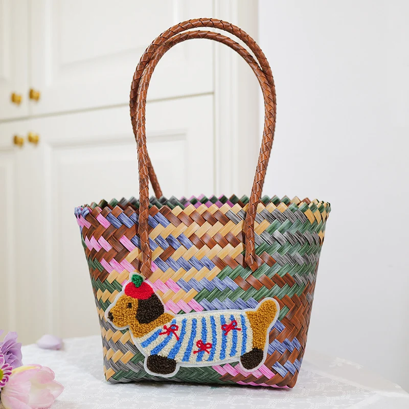 Handgewebte Strandtasche Skanto