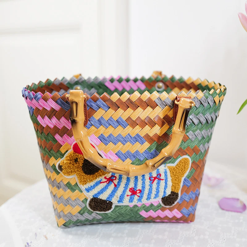 Handgewebte Strandtasche Skanto