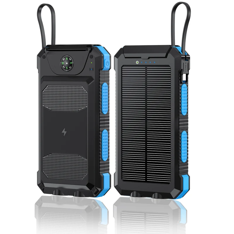 Solarbetriebene Powerbank mit hochentwickelter Schutztechnologie Skanto