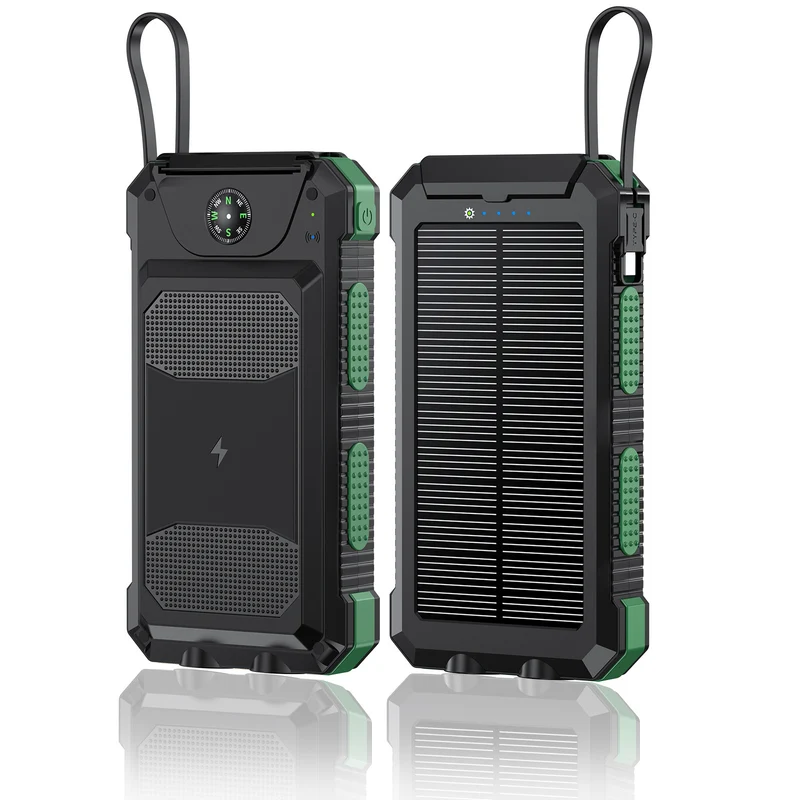 Solarbetriebene Powerbank mit hochentwickelter Schutztechnologie Skanto