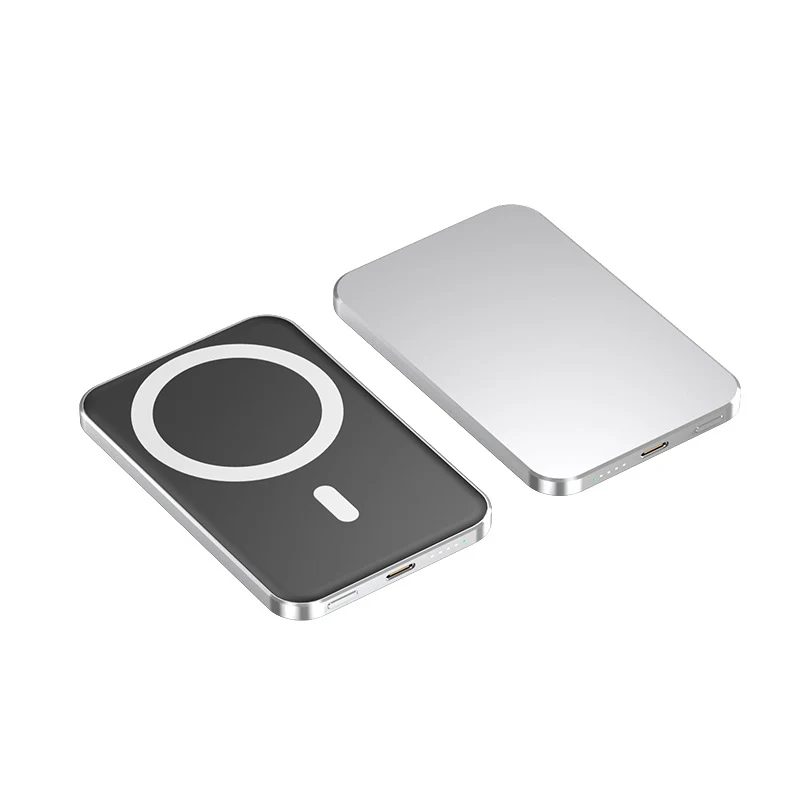 Magnetische Powerbank mit Qi-Schnellladefunktion Skanto