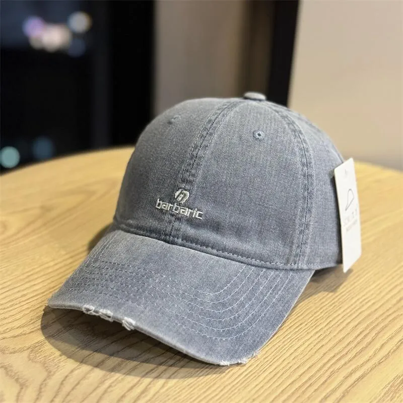 Baseballkappe aus Baumwoll-Twill im Used-Look für Herren Skanto