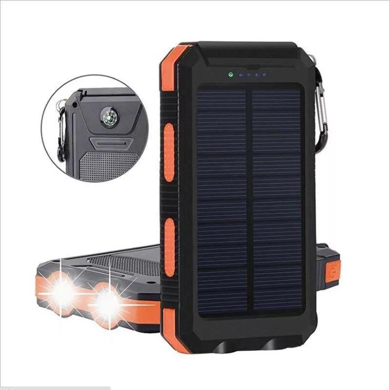 Solar-Powerbank mit hoher Ladeeffizienz und robustem Gehäuse Skanto