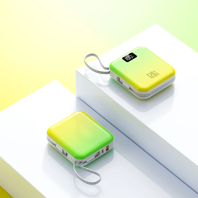 Tragbare Powerbank mit Digitalanzeige und hoher Kapazität Skanto