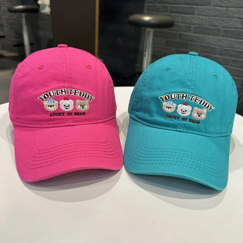 Unisex Bestickte Charakter-Kappe Skanto