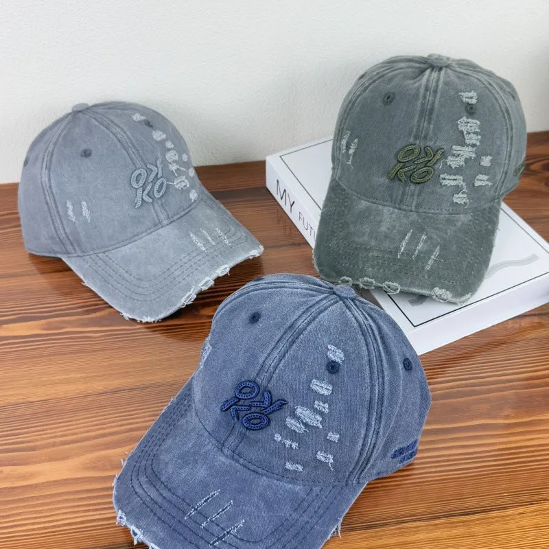 Herren lässige Baseballkappe im Used-Look Skanto 1784270844