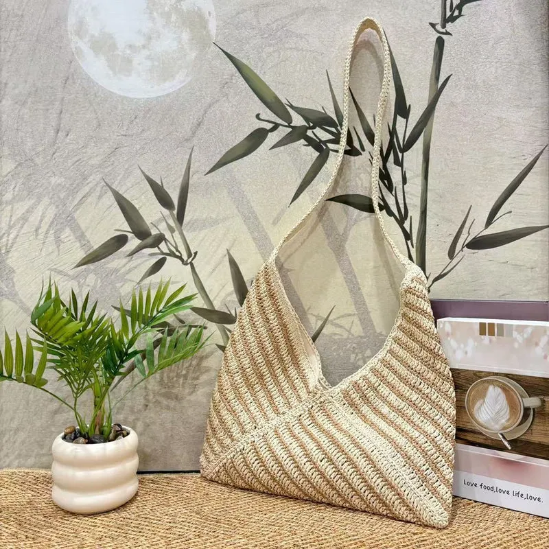 Handtasche mit modernem V-Design Skanto