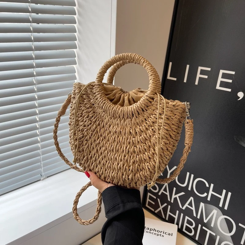 Handtasche mit geflochtenen Details Skanto