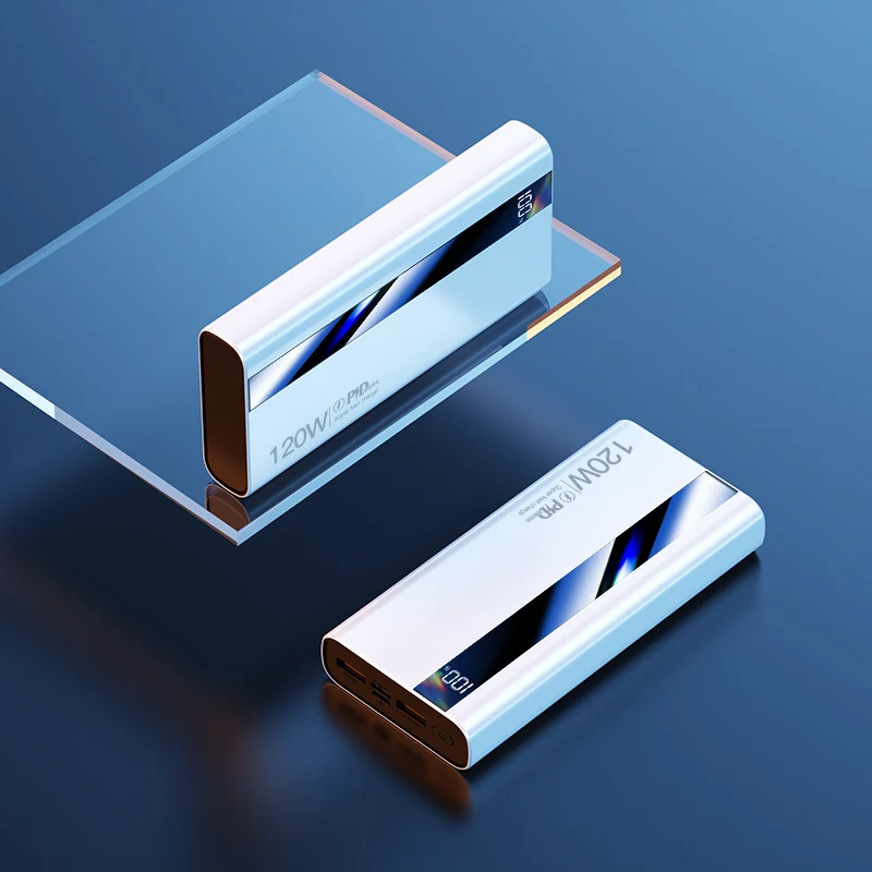 Hochleistungs-Powerbank mit digitalem LED-Display und Schnellladefunktion Skanto