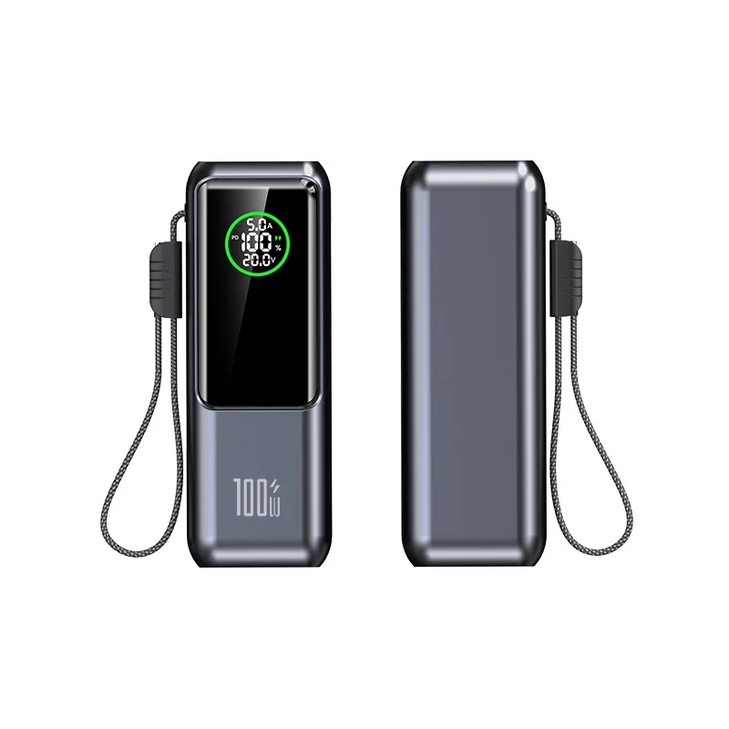 Hochleistungs-Powerbank mit digitalem LED-Display und Schnellladefunktion Skanto
