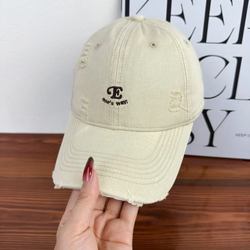 Unisex Distressed Jeans-Caps Skanto