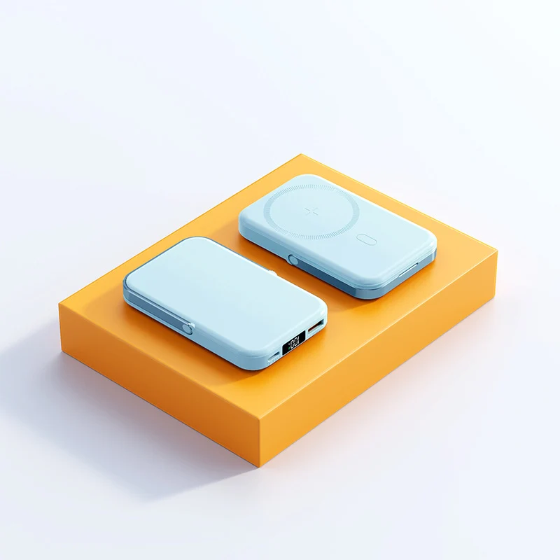 Tragbare Powerbank mit Qi-Ladefunktion Skanto
