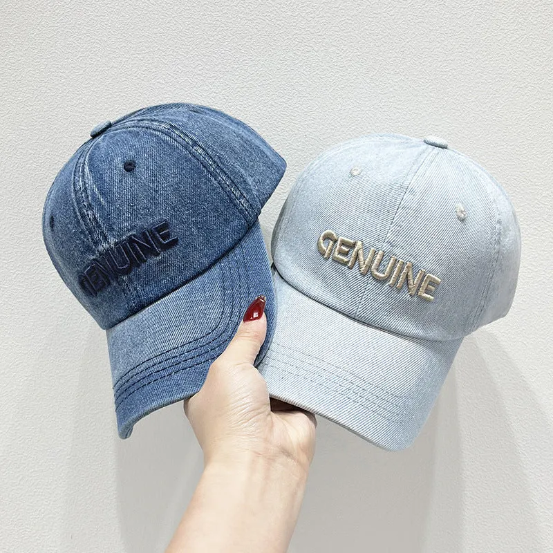 Denim-Baseballkappe für Herren Skanto