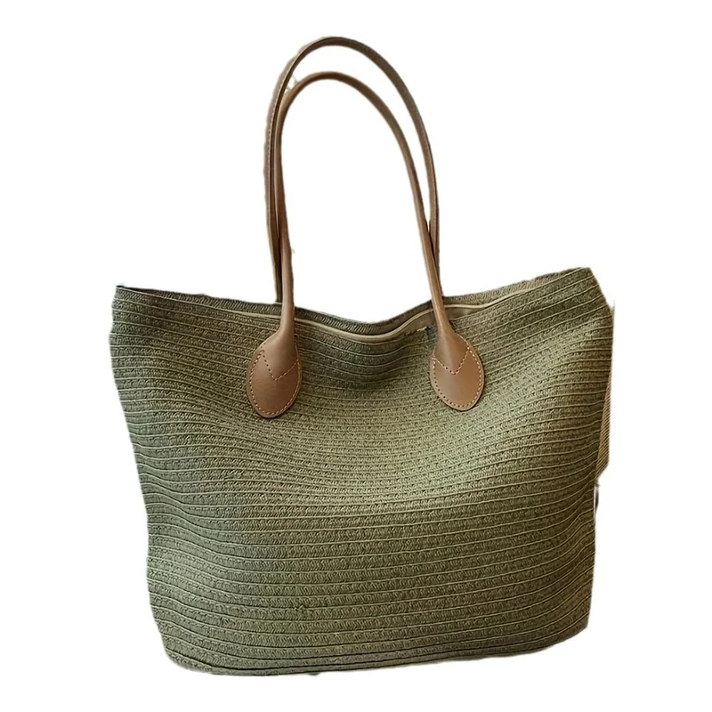 Handtasche aus strukturiertem Naturmaterial Skanto