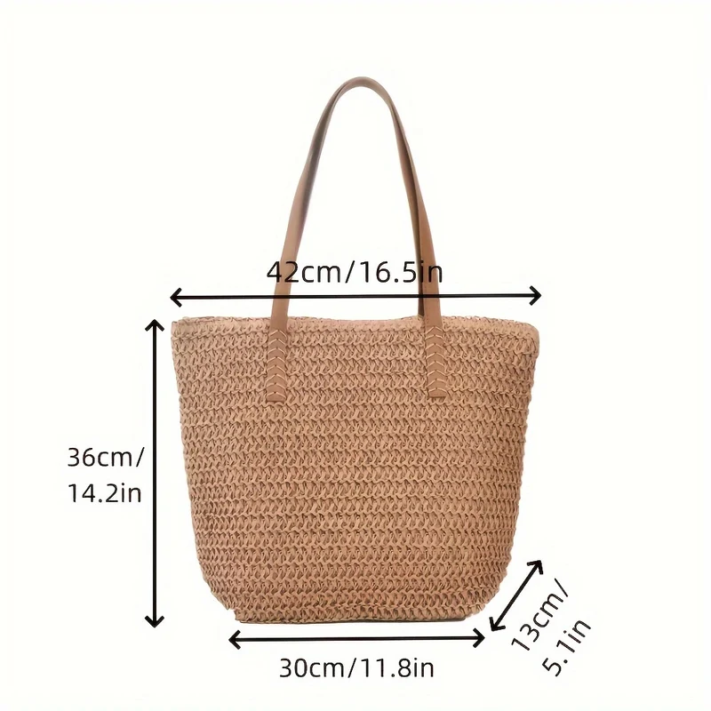 Handtasche aus geflochtenem Naturmaterial Skanto