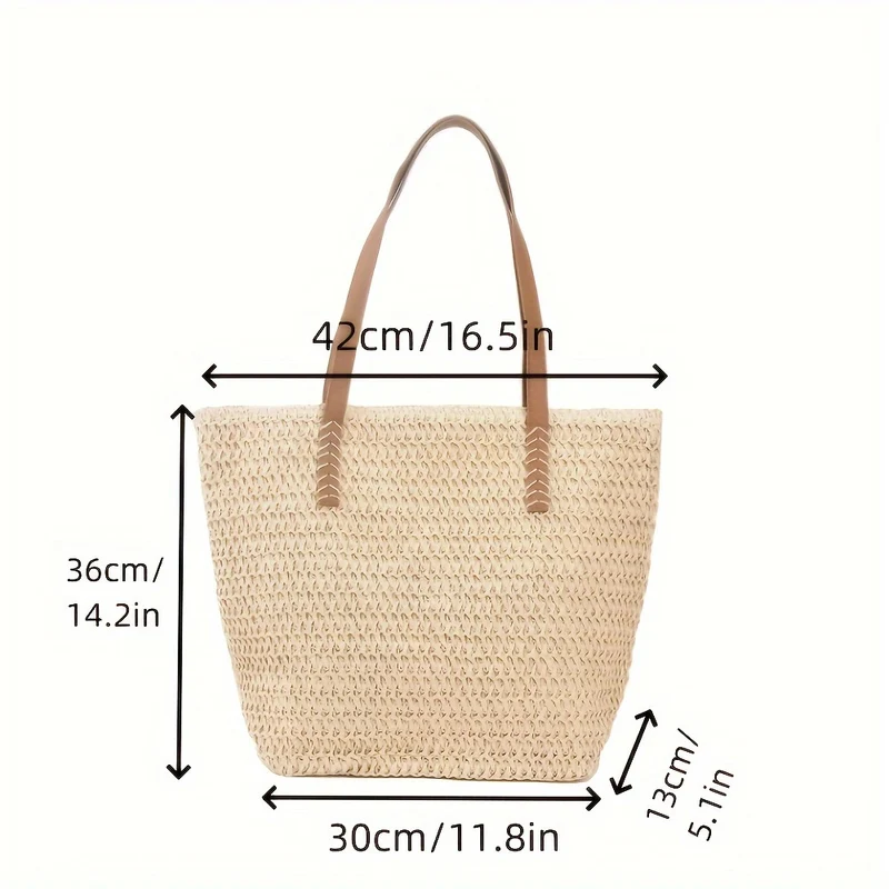 Handtasche aus geflochtenem Naturmaterial Skanto