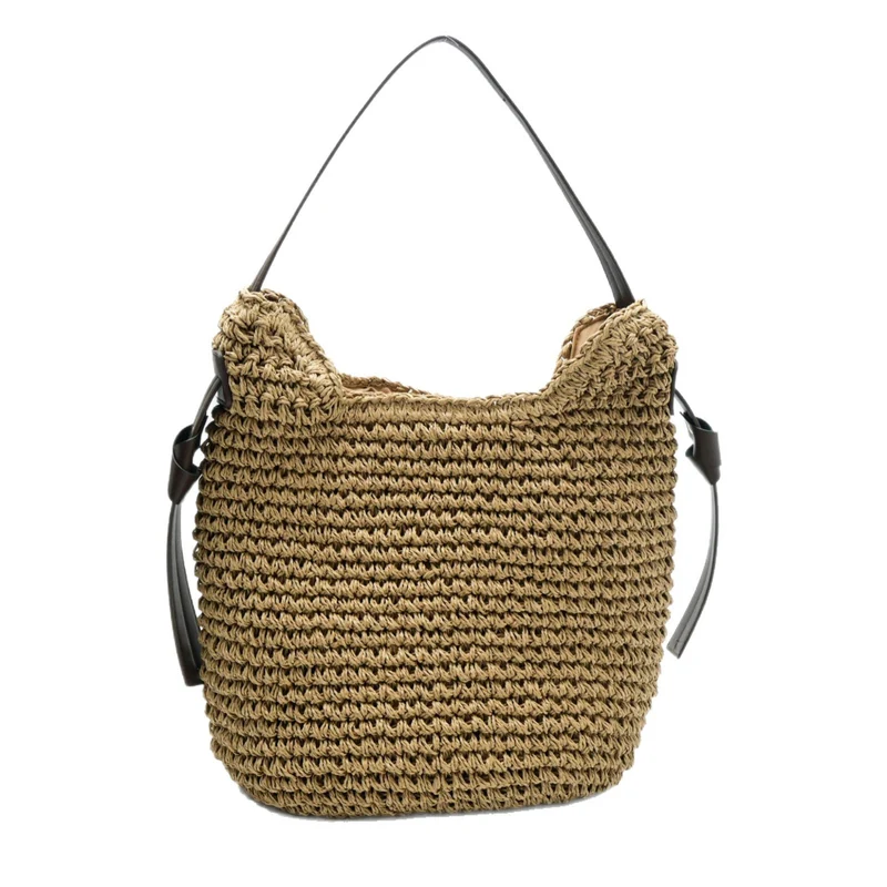 Handtasche aus hochwertigem Naturmaterial mit weichem Griff Skanto