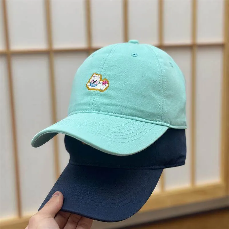 Bestickte Baseballkappe für Damen mit lustigem Charakter Skanto