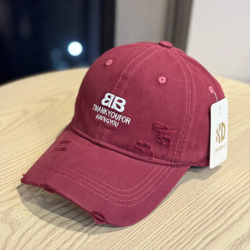 Unisex Distressed Freizeit-Baseballkappe Skanto