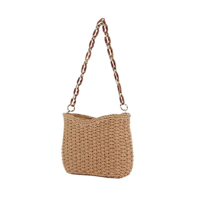 Geflochtene Handtasche aus Naturmaterial Skanto