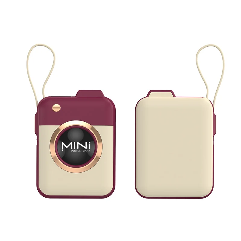 Mini-Powerbank mit Trageschlaufe und hoher Kapazität Skanto
