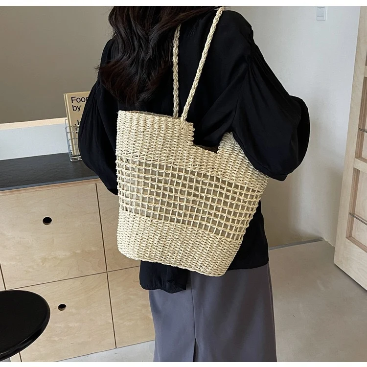 Handgewebte Strandtasche Skanto