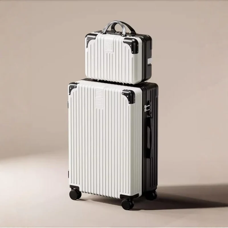Unisex Robuster, erweiterbarer Hartschalen-Handgepäckkoffer Skanto
