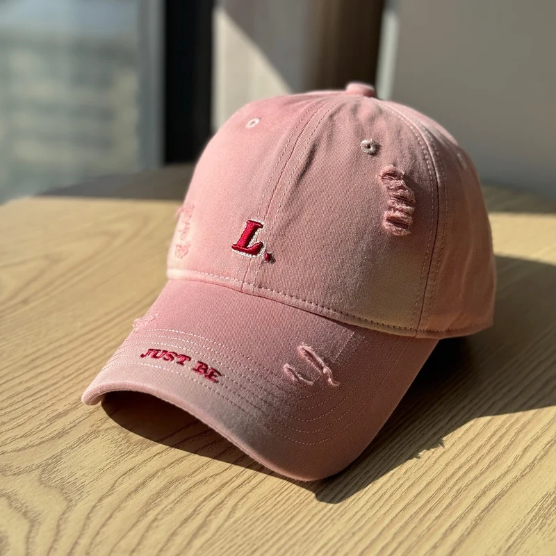 Damen Baseball Cap aus Baumwolle im Used-Look Skanto