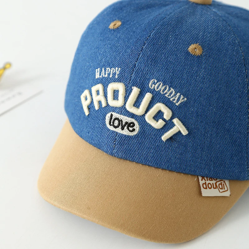 Unisex Verstellbare Denim Baseball Caps Skanto