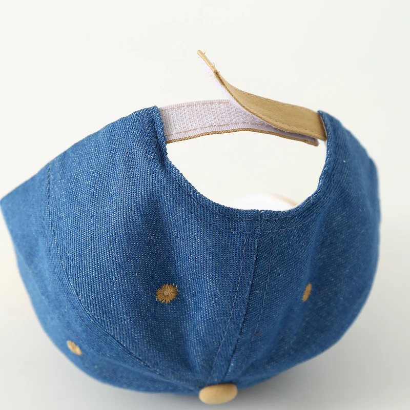 Unisex Verstellbare Denim Baseball Caps Skanto