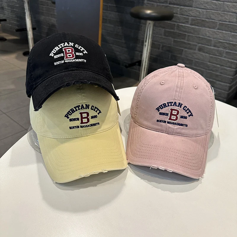 Vintage-inspirierte Bestickte Baseballkappe für Herren Skanto