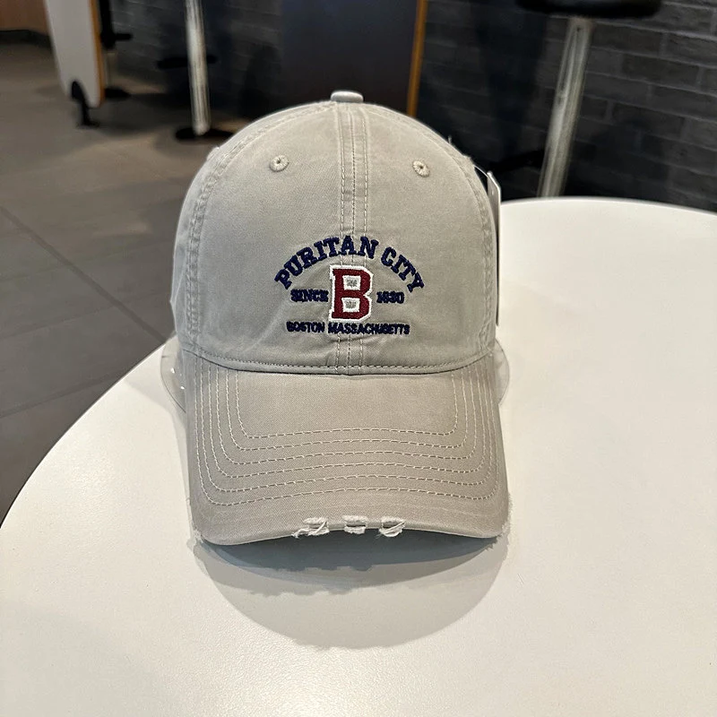 Vintage-inspirierte Bestickte Baseballkappe für Herren Skanto