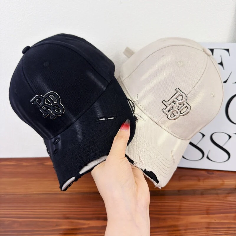 Damen Baseballkappe aus Baumwolle im Used-Look, klassisch, Skanto
