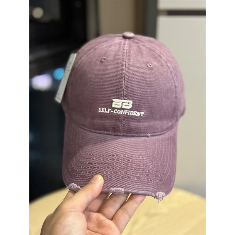 Vintage Distressed Baseballkappe für Herren Skanto