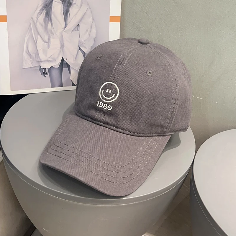 Lässige Herren-Baseballkappe Skanto mit Smiley-Stickerei