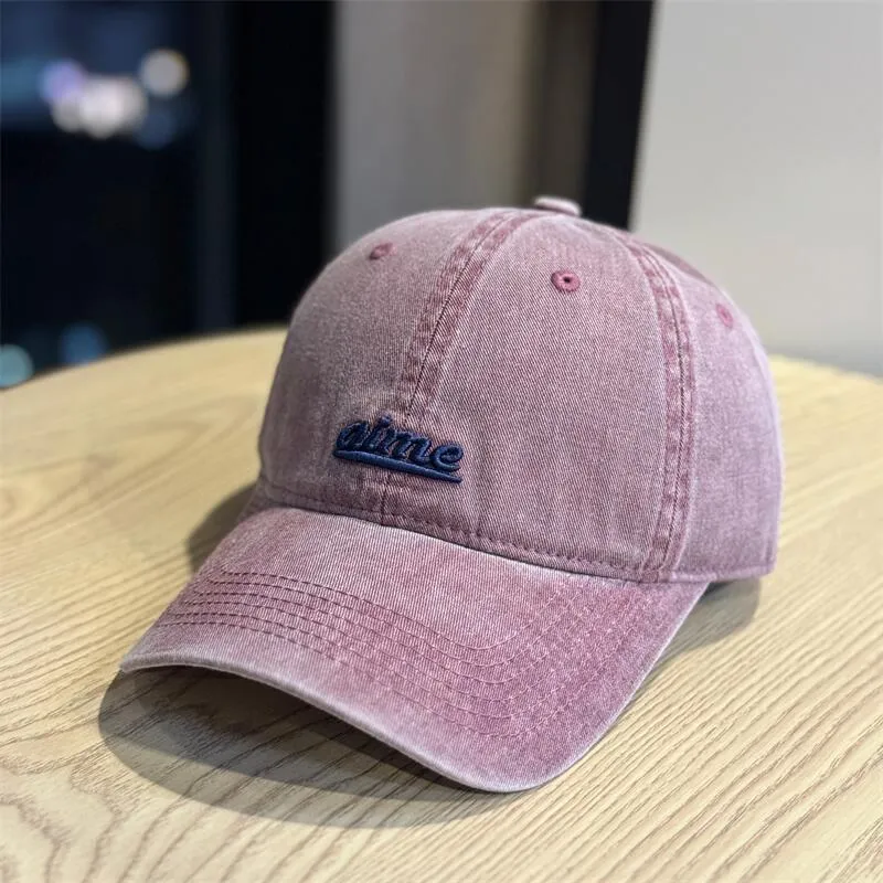 Baumwoll-Baseballkappe für Damen im Vintage-Stil Skanto