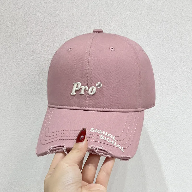 Damen Lässige Distressed-Baseballkappe Skanto