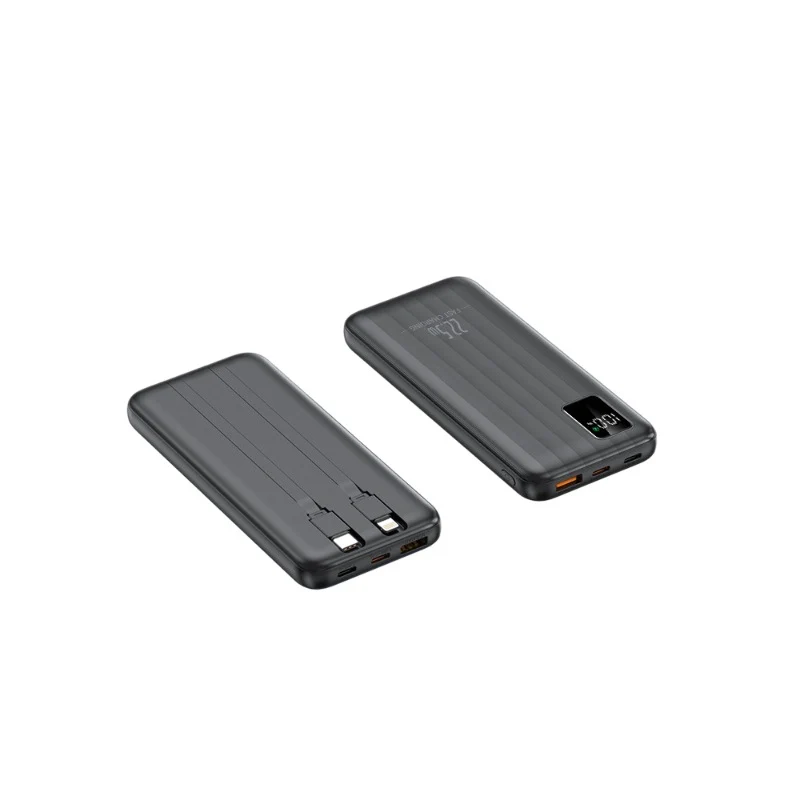 Tragbare Powerbank mit Schnellladefunktion und LED-Anzeige Skanto