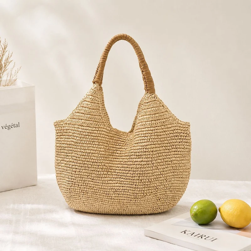 Handgemachte multifunktionale Strandtasche Skanto