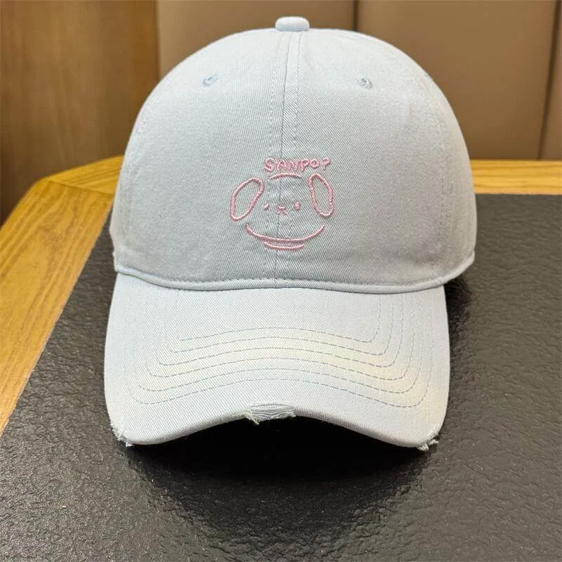 Damen Lässige Baseballkappe mit Charakterstickerei Skanto