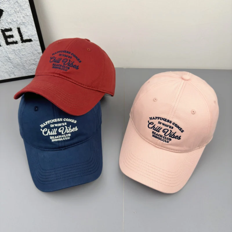 Herren Bestickte Baseballkappe „Chill Vibes“ Skanto
