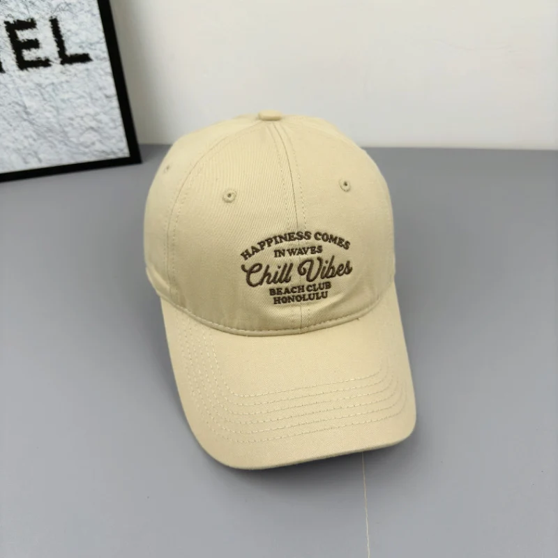 Herren Bestickte Baseballkappe „Chill Vibes“ Skanto
