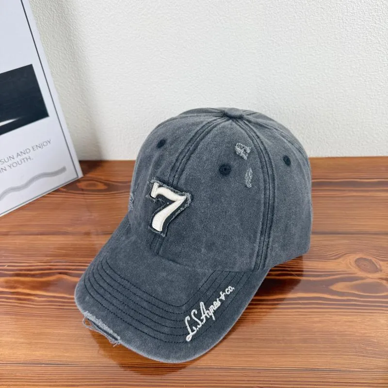Herren Vintage Baseballkappe im Used-Look Skanto