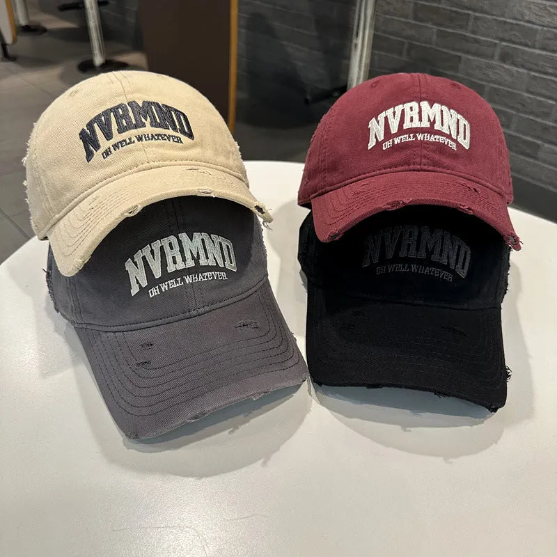 Herren Baseballkappe mit Used-Grafik Skanto