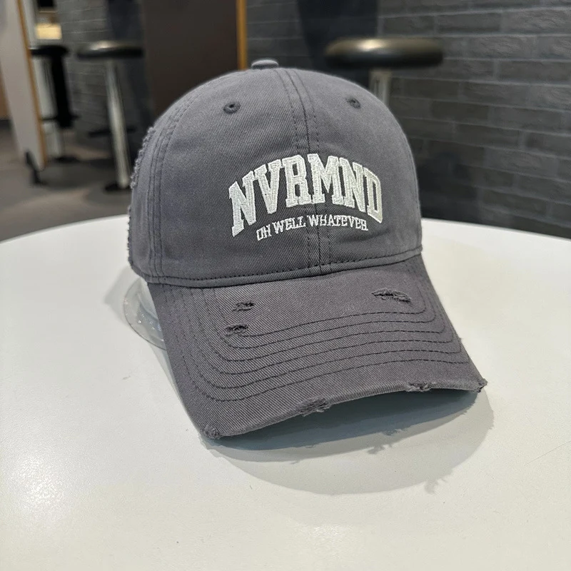 Herren Baseballkappe mit Used-Grafik Skanto