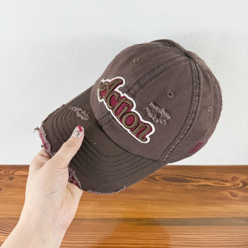 Herren Distressed Grafik-Baseballkappe Skanto 1784270841