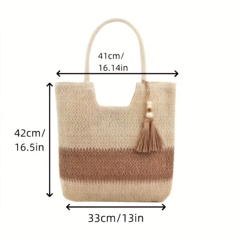 Handgewebte Strandtasche Skanto